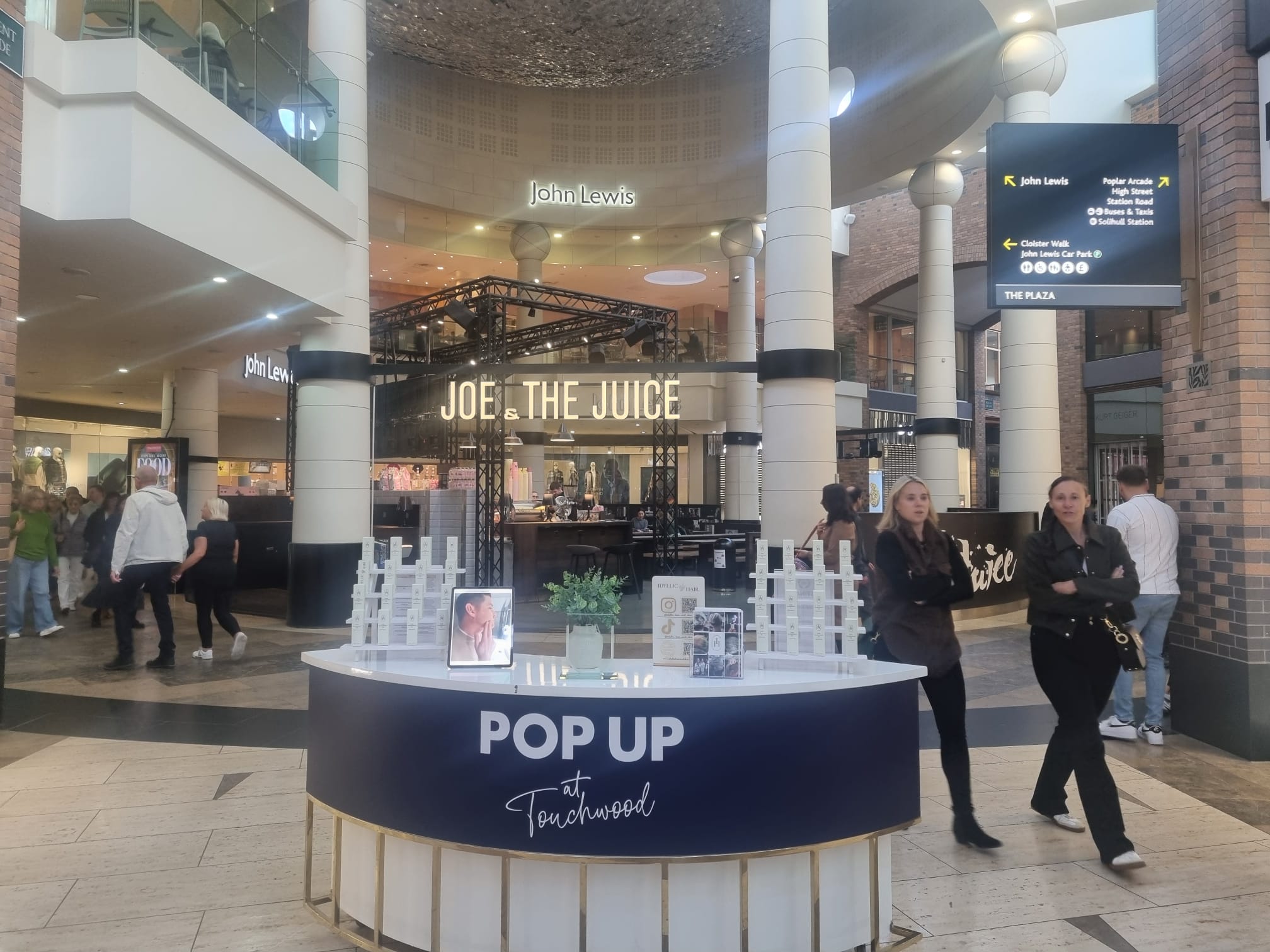 Touchwood Shopping Centre - A Special Milestone for Idyllic Hair