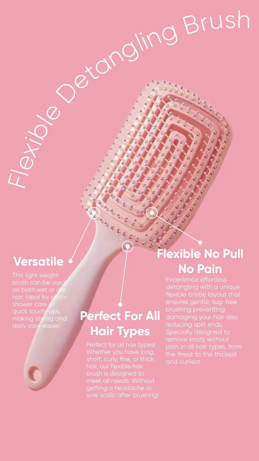 Flexible Detangling Brush