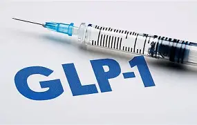 GLP-1 medication syringe illustration